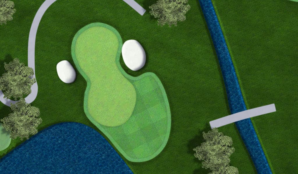 Hole 5 — Lily Pad Crossing