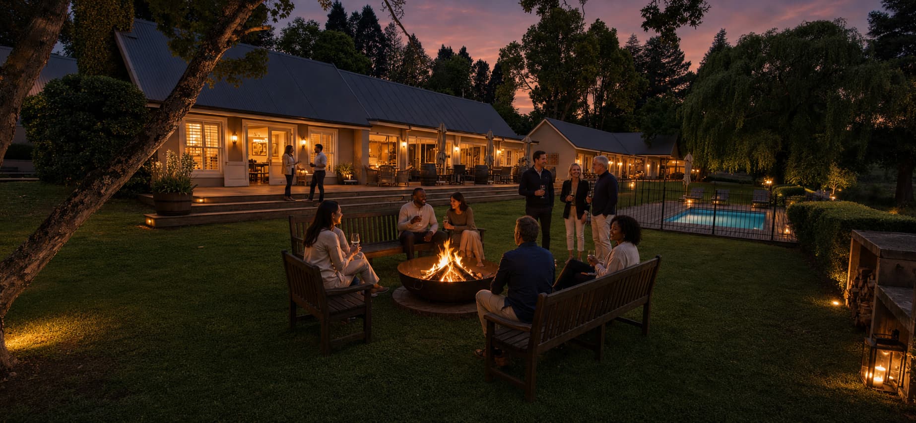 Evenings by the Fire